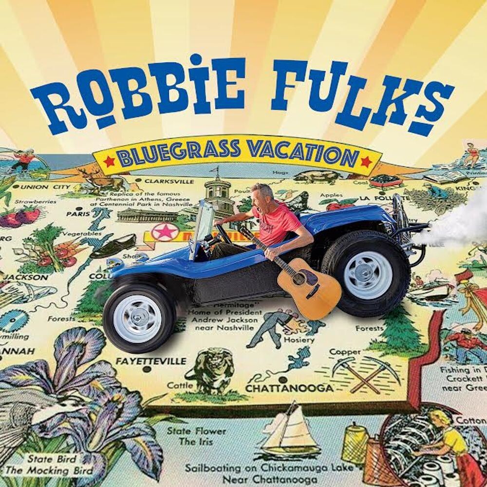 

Виниловая пластинка LP Bluegrass Vacation [Opaque Blue Vinyl] - Robbie Fulks