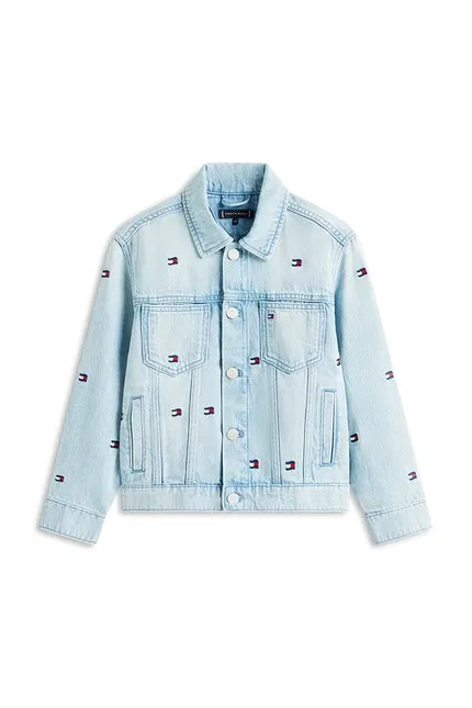 Куртка джинсовая trucker Tommy Hilfiger, синий — фото 2