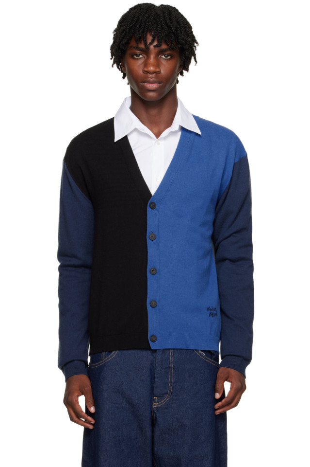 

Кардиган с цветными блоками Maison Kitsuné, мультиколор