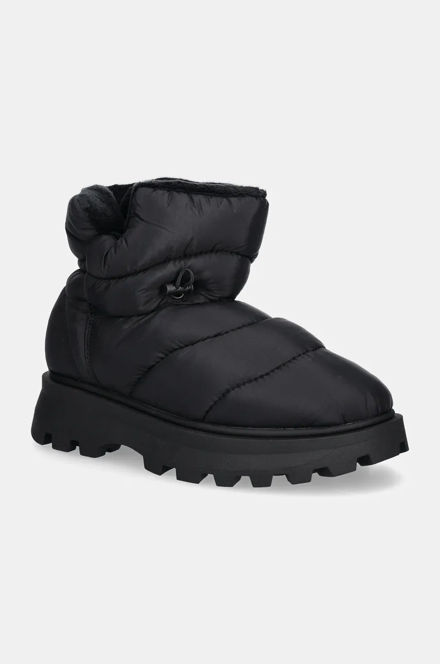 Женские зимние ботинки Steve Madden с рифленой подошвой, черный