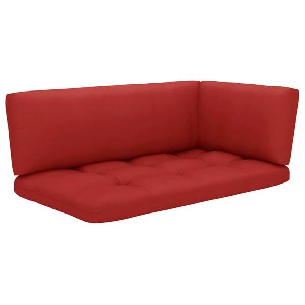 

Подушка на сиденье vidaXL 3005779-3 (3 шт), 58x10x103 см, красный