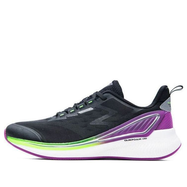 

Кроссовки qu!k lite lightweight breathable running shoes 'black purple' 361 Degrees, черный