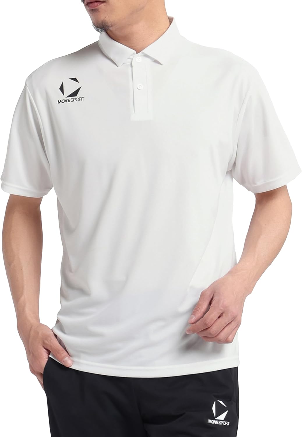 

Мужская рубашка-поло DESCENTE MOVESPORT, влагоотводящая, быстросохнущая, с коротким рукавом Move Sport