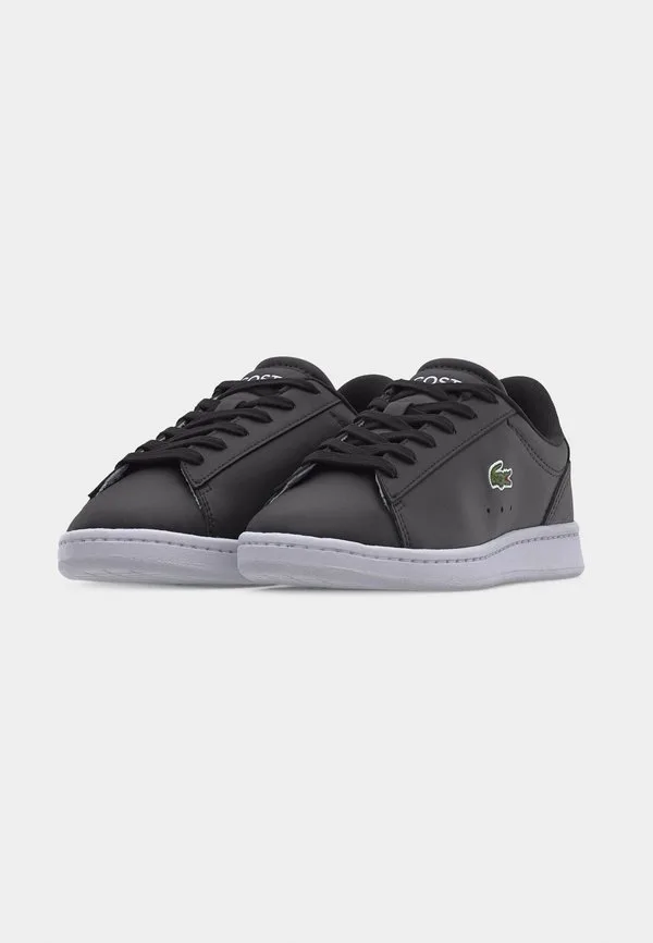 Детские кроссовки унисекс carnaby set laces Lacoste, Black/White — фото 3