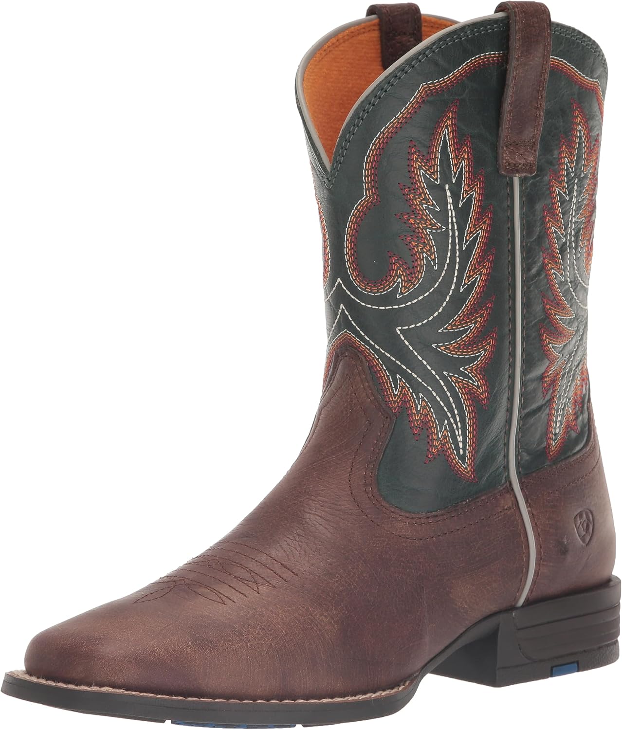 

Детские ковбойские сапоги Ariat Wilder Unisex Youth Western Boot, коричневый/бирюзовый