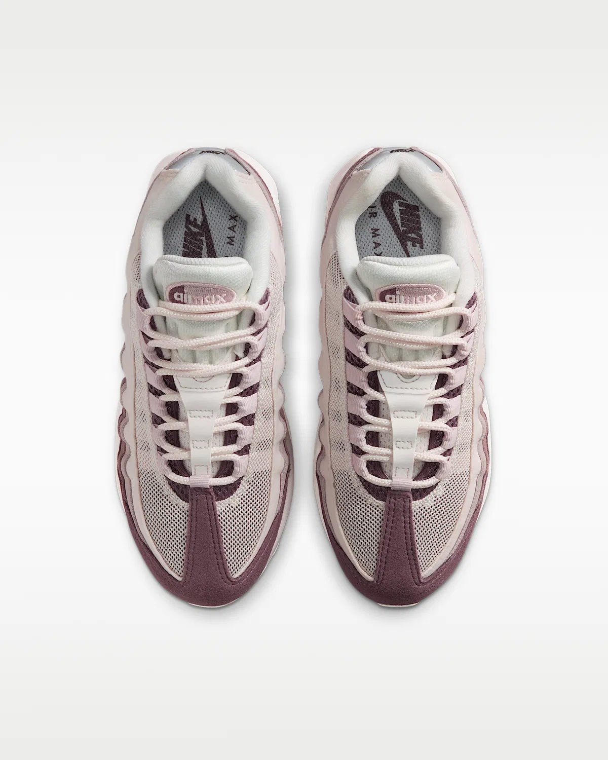 Кроссовки Nike Air Max 95 Big Bubble для детей, Phantom/Tattoo/Moon Particle/Silt Red — фото 4
