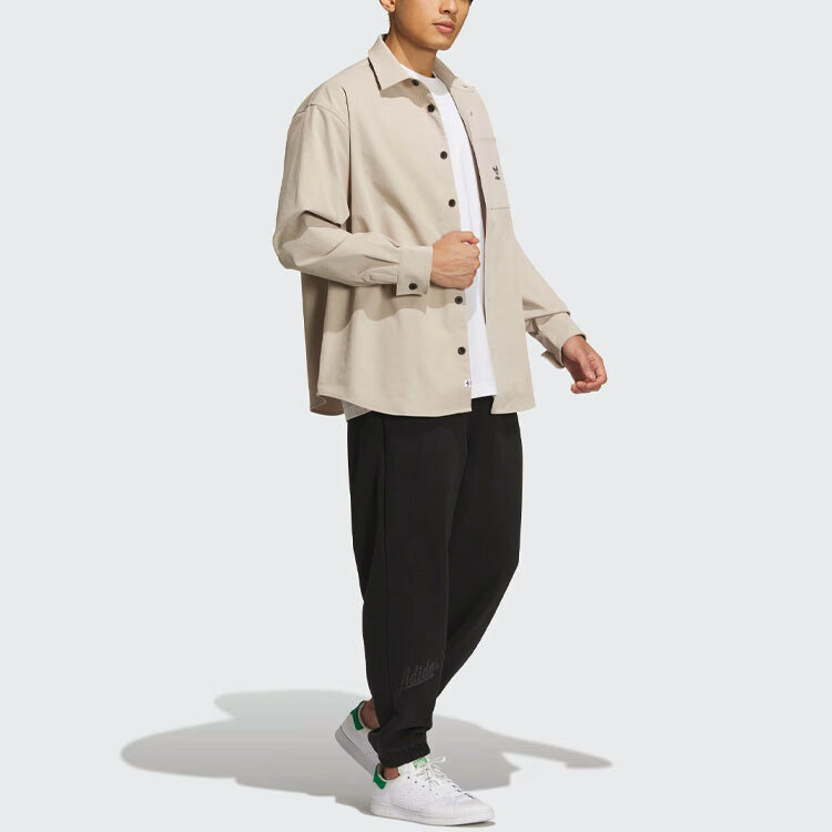 

Рубашка мужская светло-хаки Adidas Originals, хаки