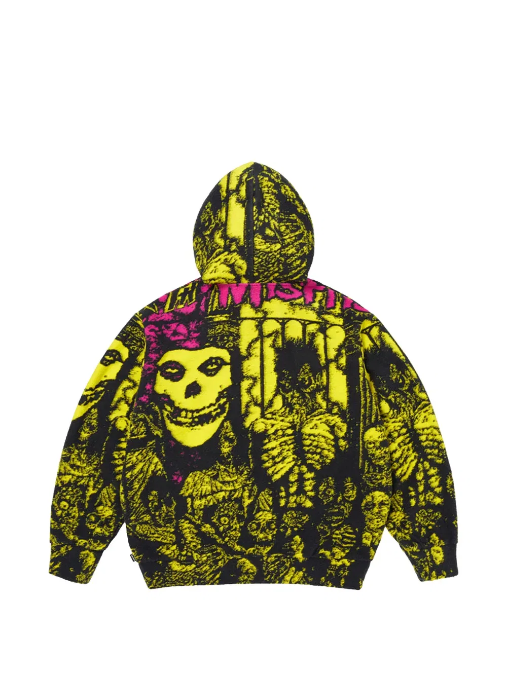 Толстовка на молнии "The Misfits" Supreme, черный — фото 2