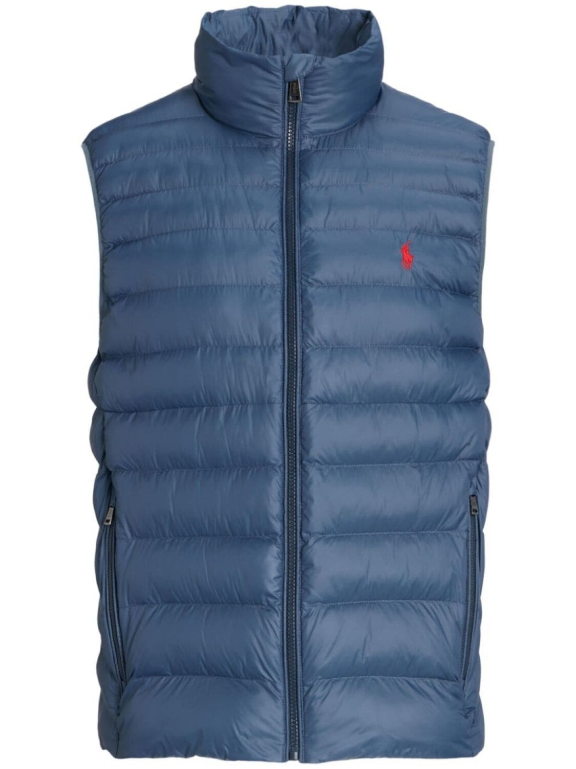 

Дутый жилет с логотипом Polo Pony Polo Ralph Lauren, синий