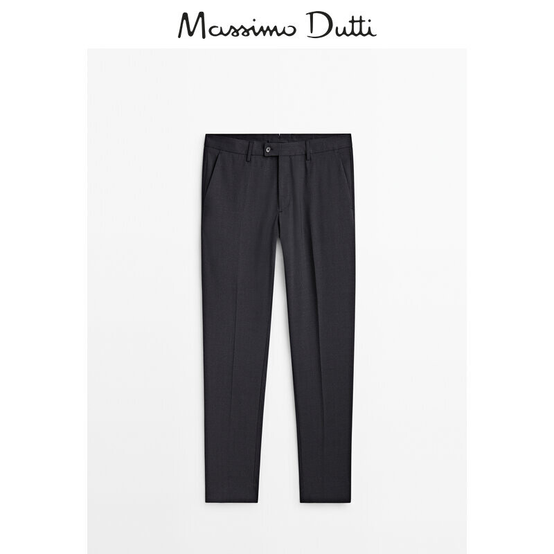 

Брюки мужские Massimo Dutti 2024 двусторонние, серый