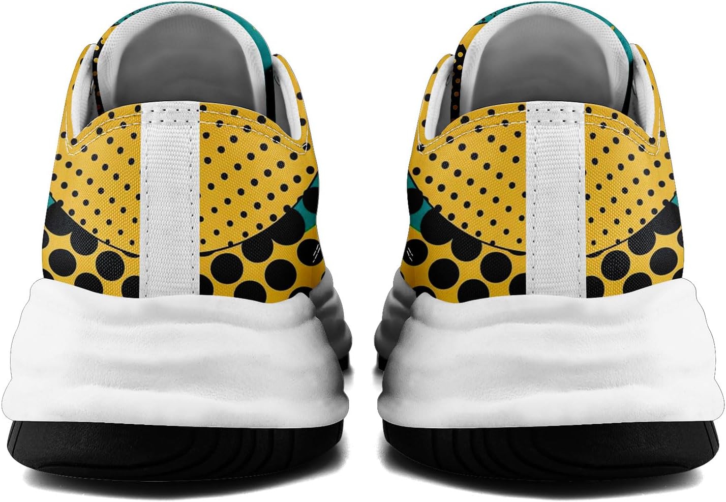 Мужские кроссовки coolcustomize из холщовой ткани с граффити, цветные повседневные низкие кеды на шнуровке для женщин с абстрактным уличным арт-дизайном, белый — фото 3