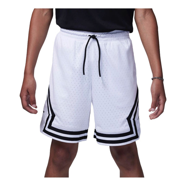 

Шорты mesh shorts 'white black' Air Jordan, белый
