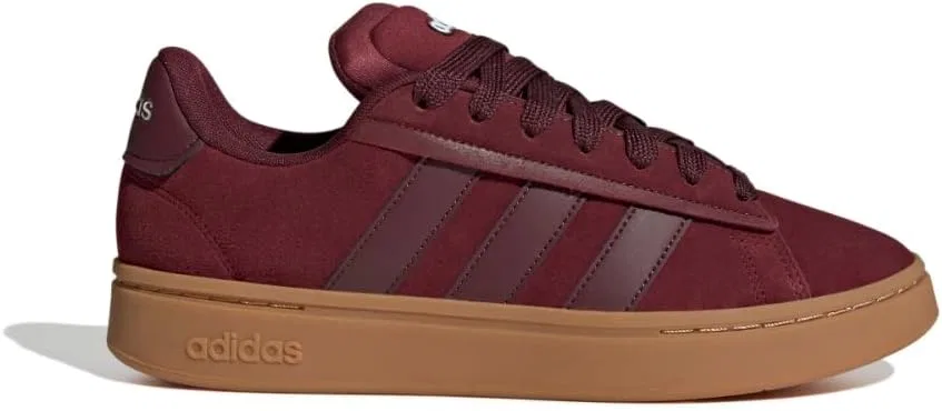 Кроссовки мужские Adidas Grand Court Alpha, Shadow Red/Aurora Ruby/Gum — фото 4