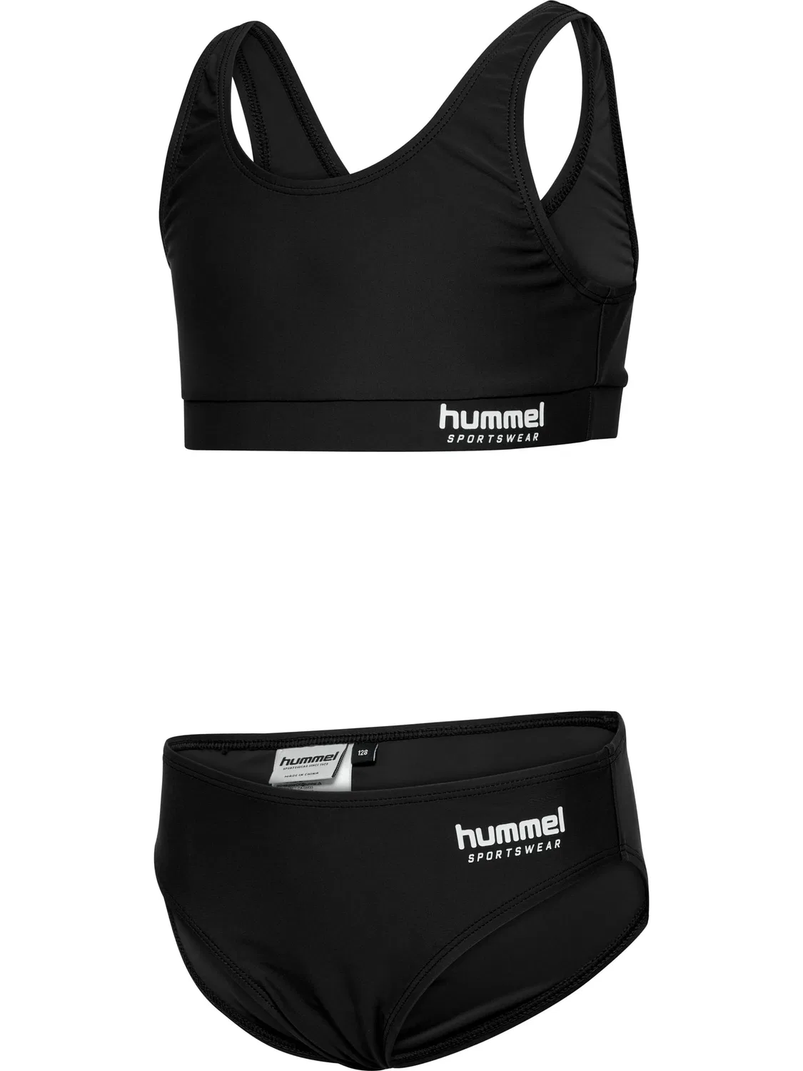 Бикини хлопковое Hummel, черный — фото 4