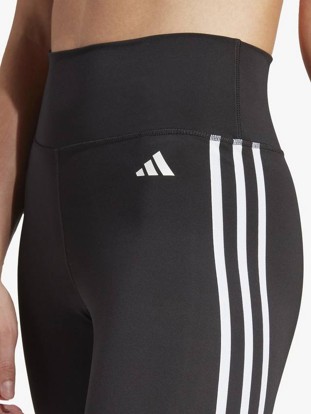Леггинсы train essentials в 3 полосы с высокой талией 7/8 дюйма adidas, черный — фото 3