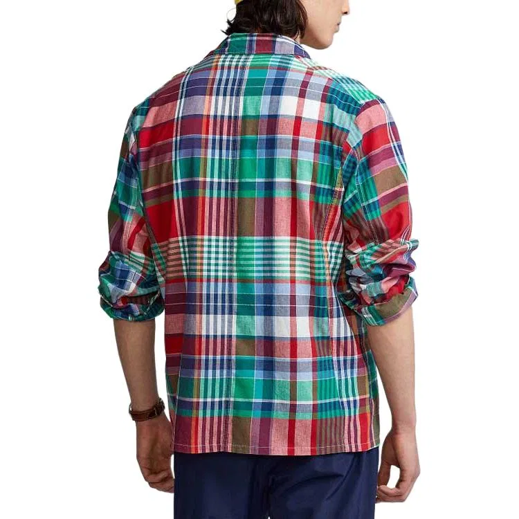 Рубашка мужская Multicolor Polo Ralph Lauren — фото 3