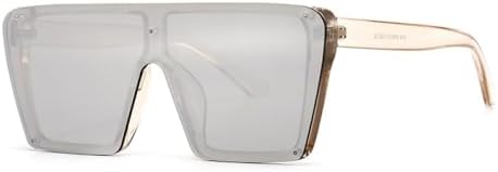 

Винтажные современные солнцезащитные очки с плоской верхней частью в стиле ретро для женщин, мужские солнцезащитные очки, модные очки с защитой от УФ-излучения UV400 MTZJH, C6