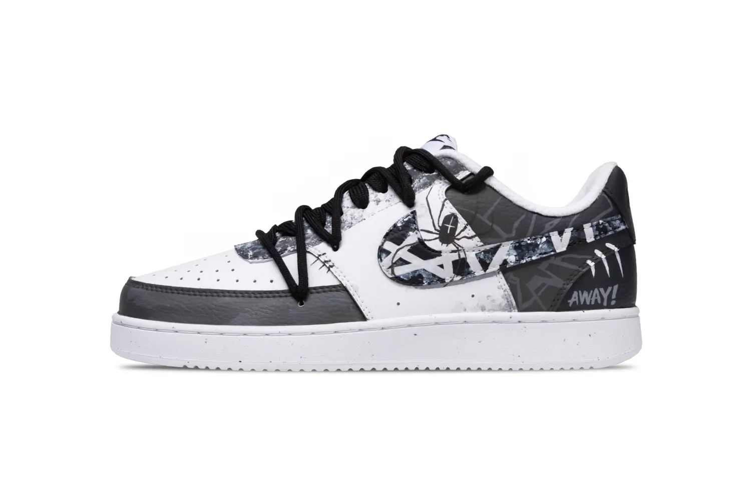 

Nike Кроссовки для скейтбординга Court Vision 1 Low Top, мужские, черные