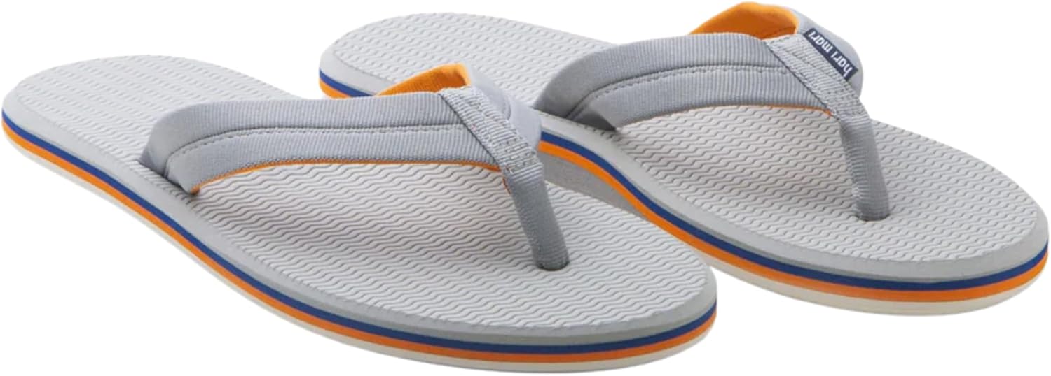 

Мужские водонепроницаемые пляжные шлепанцы с резиновой подошвой и нейлоновым ремешком- Без растяжения, с прочной поддержкой свода стопы, антибактериальные, плавают на воде Hari Mari, светло-серый