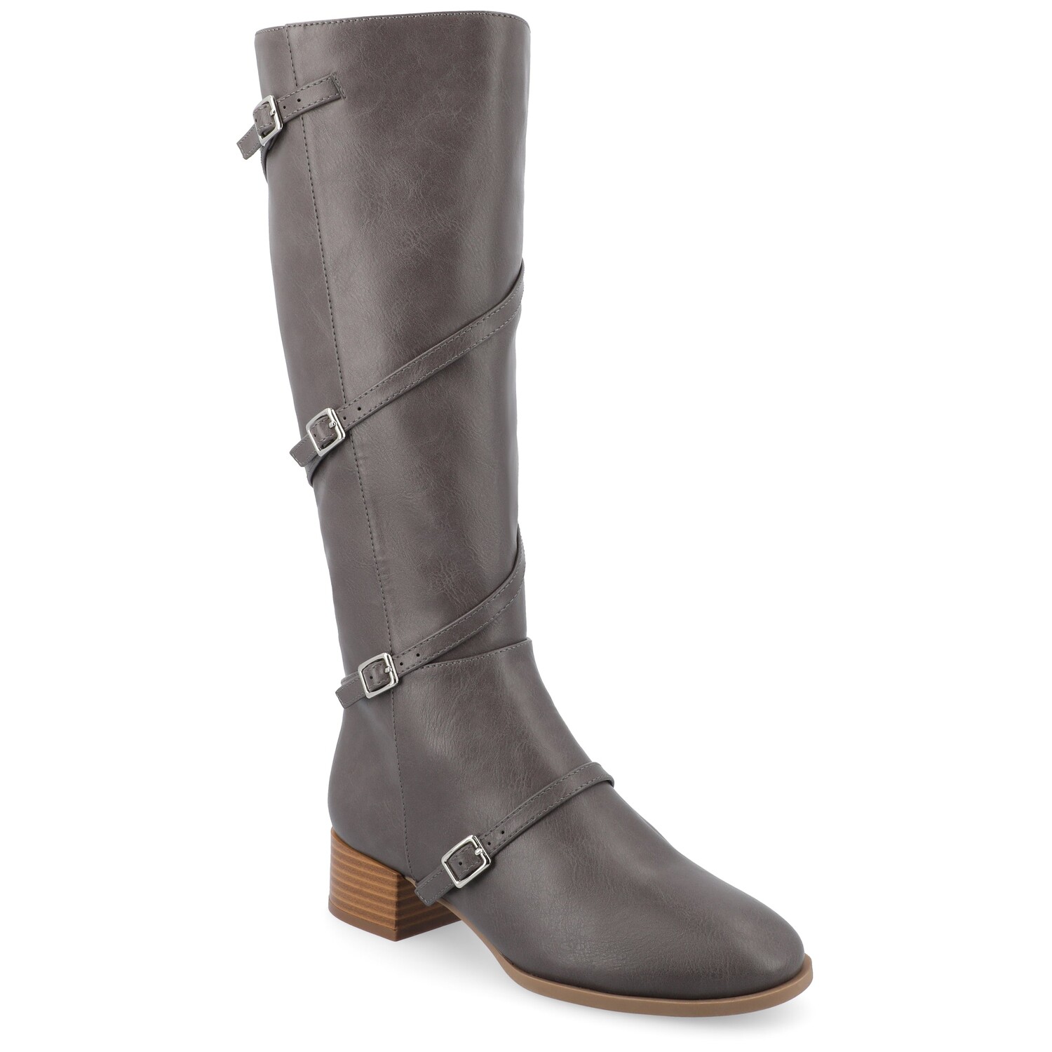 

Женские ботинки Elettra из пеноматериала Journee Collection Tru Comfort, серый