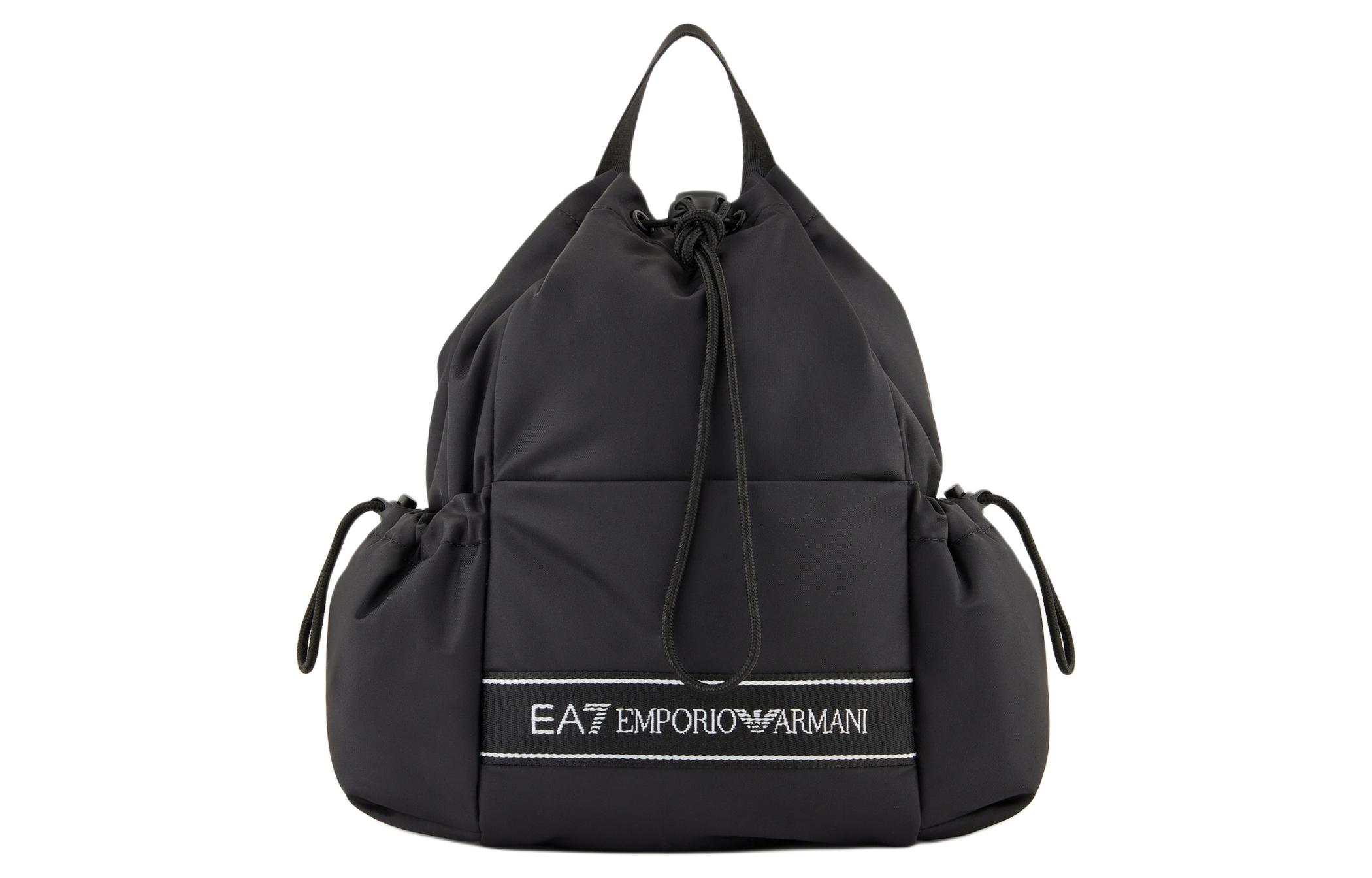 

EMPORIO ARMANI Полиэстеровый рюкзак женский черный