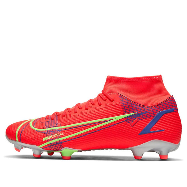 

Кроссовки mercurial superfly 8 academy mg 'bright crimson indigo burst' Nike, красный