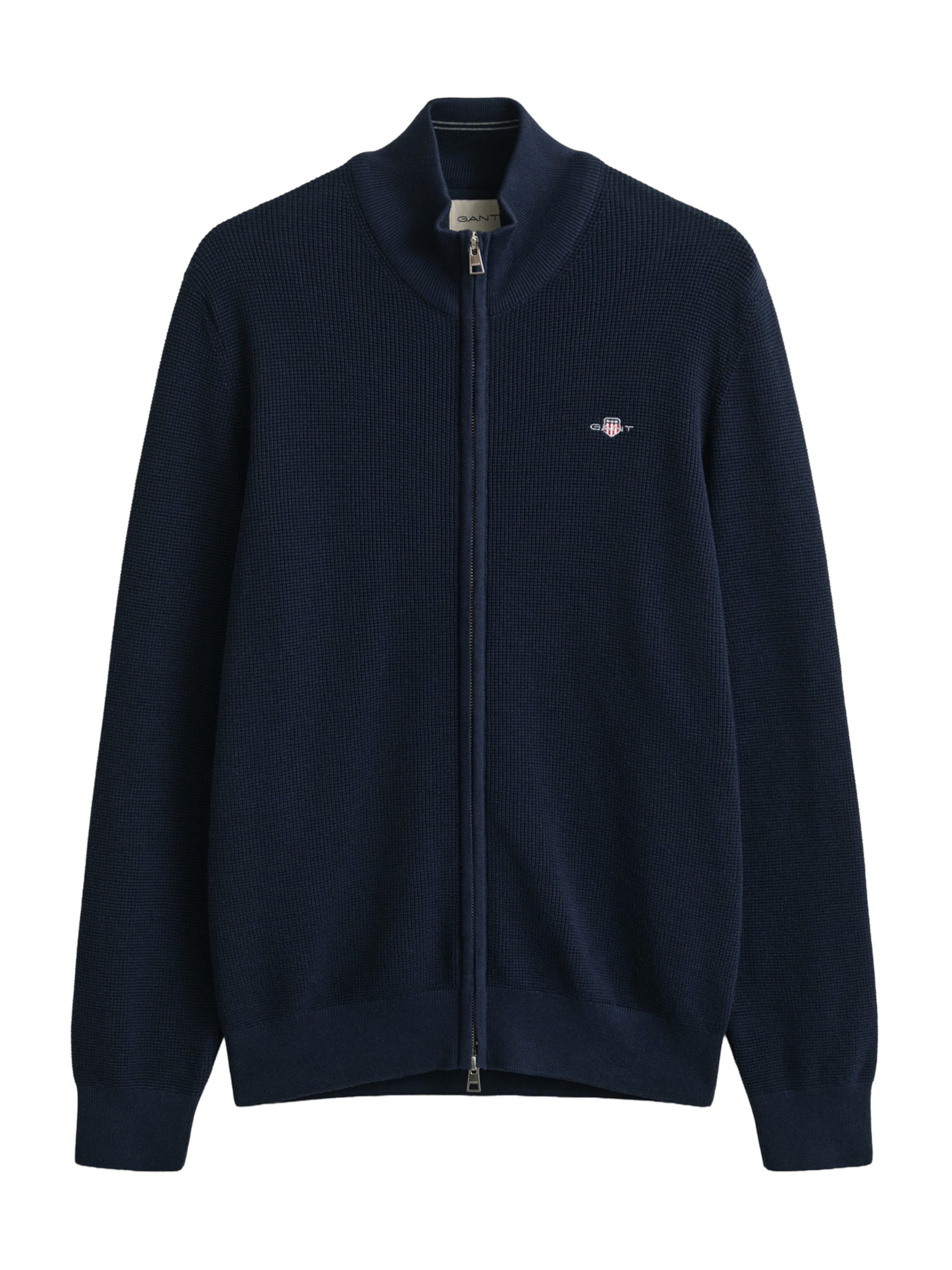 

GANT Трикотажный кардиган в темно-синем цвете