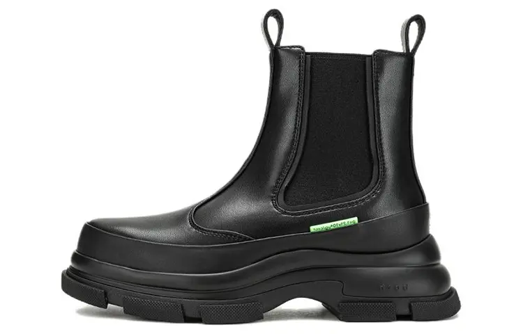 Короткие ботинки челси Gao Eva 6,5 см, унисекс, черные Both, Black
