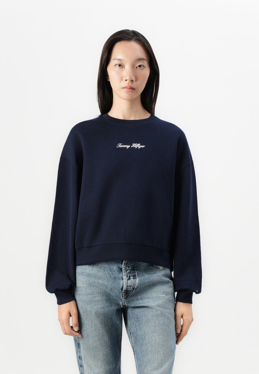 

Толстовка Tommy Hilfiger CLASSIC SCRIPT, Dark Night Navy/Dark Blue