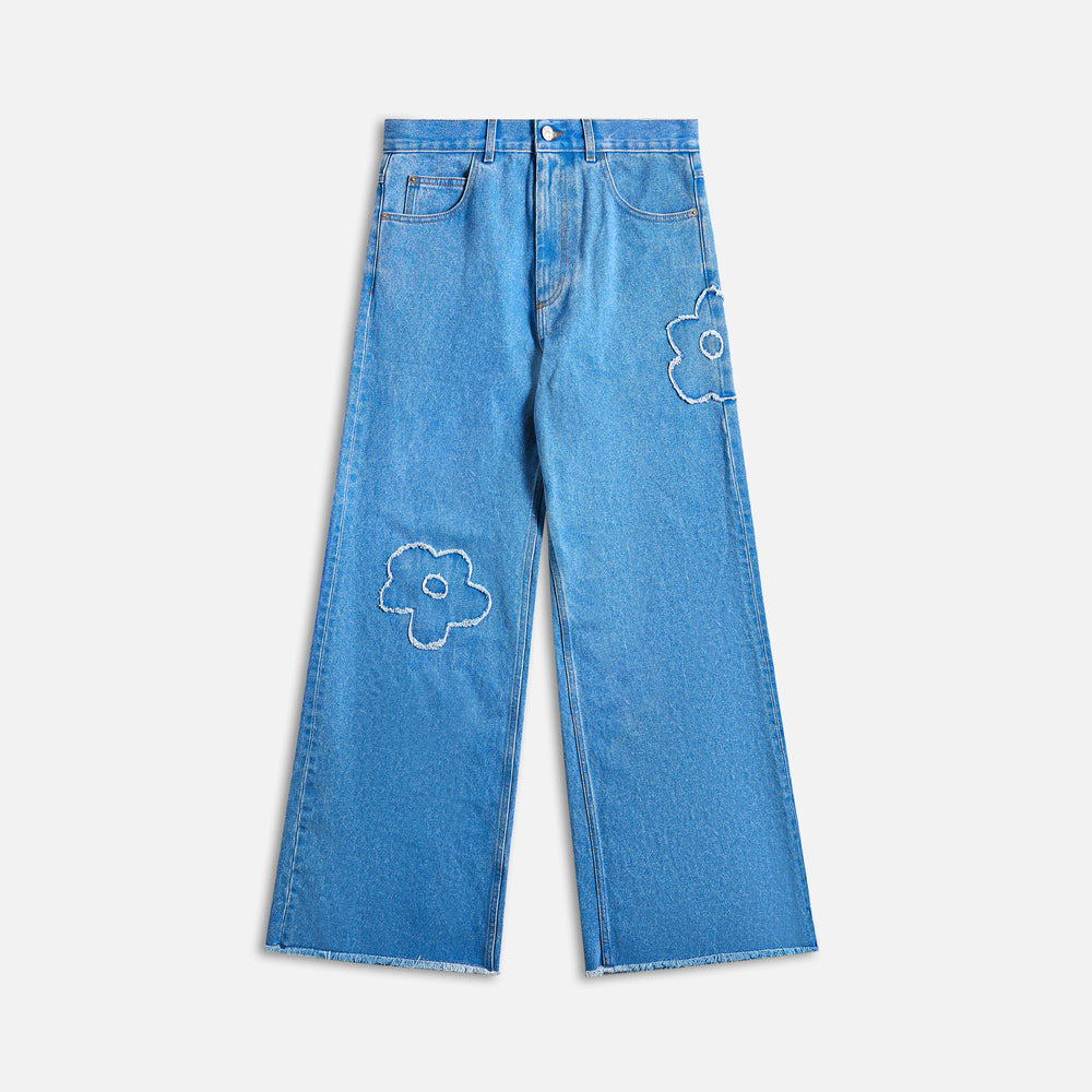 

Джинсы Marni Floral Applique Jeans, цвет Cobalt