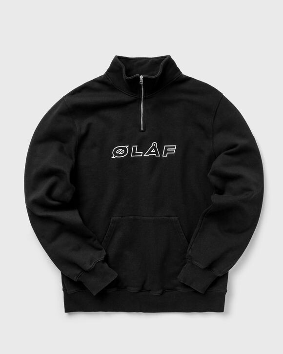 

Свитер Ølåf Italic Zip Mock, черный