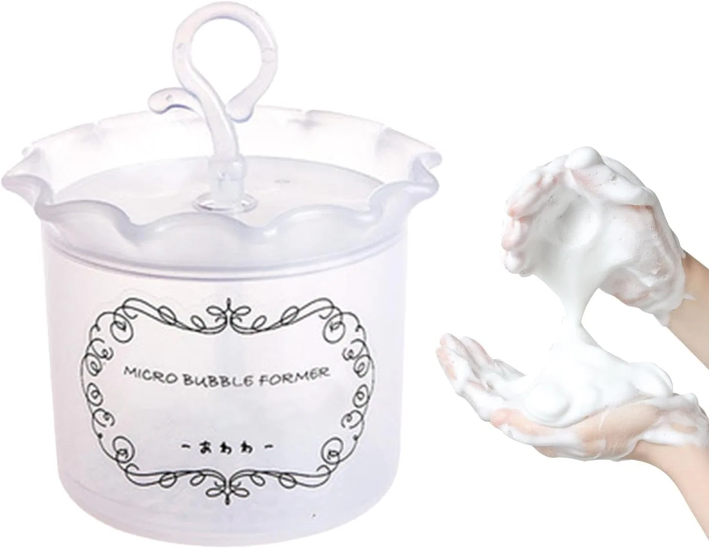 Венчик для взбивания пенки для умывания White Generic