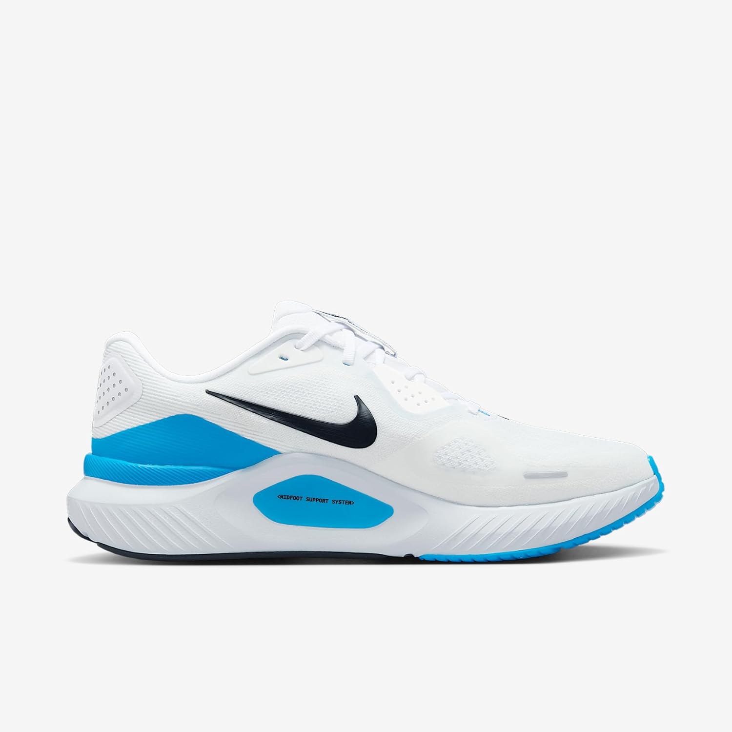 Мужские кроссовки Nike Structure 26, белый/черный/синий — фото 3