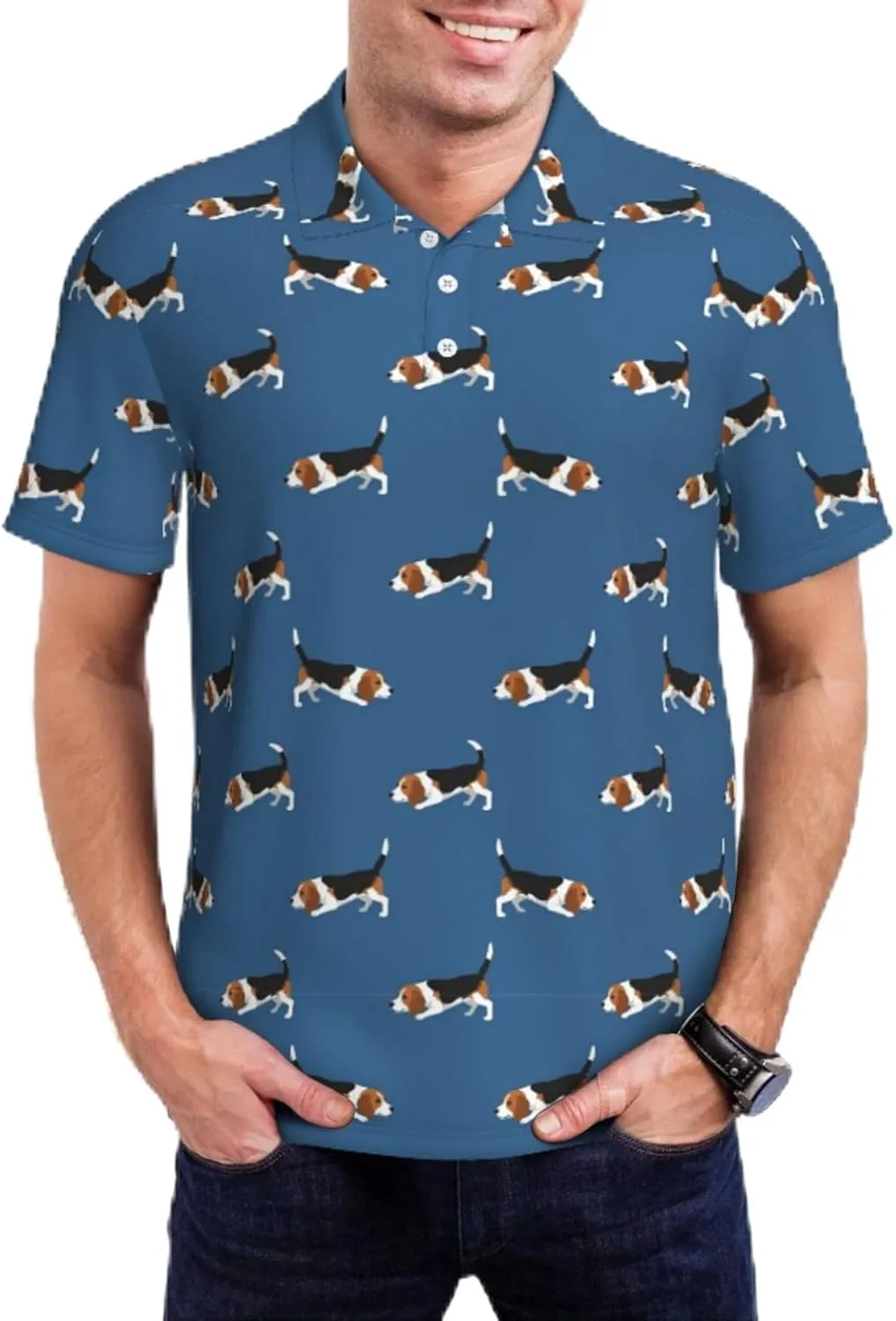 

Мужская поло Slim Fit с коротким рукавом Dry Fit JZDACH