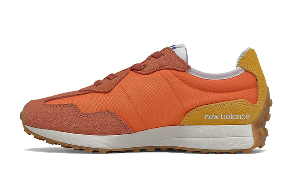 Кроссовки 327 New Balance, оранжевый — фото 2