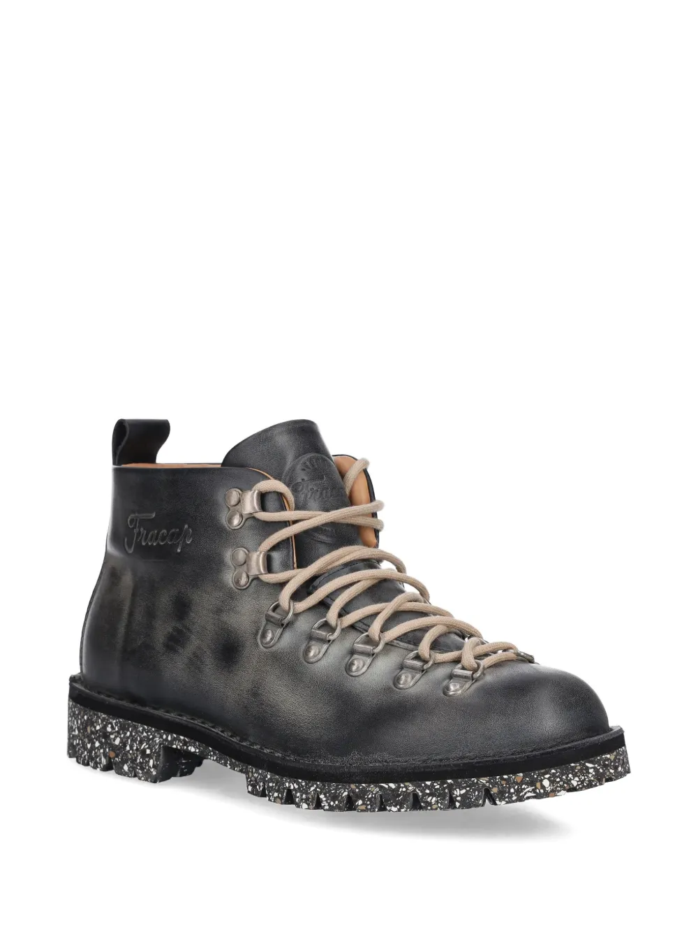 Винтажные походные ботинки Magnifico M120 Alfredo Fracap, черный — фото 2