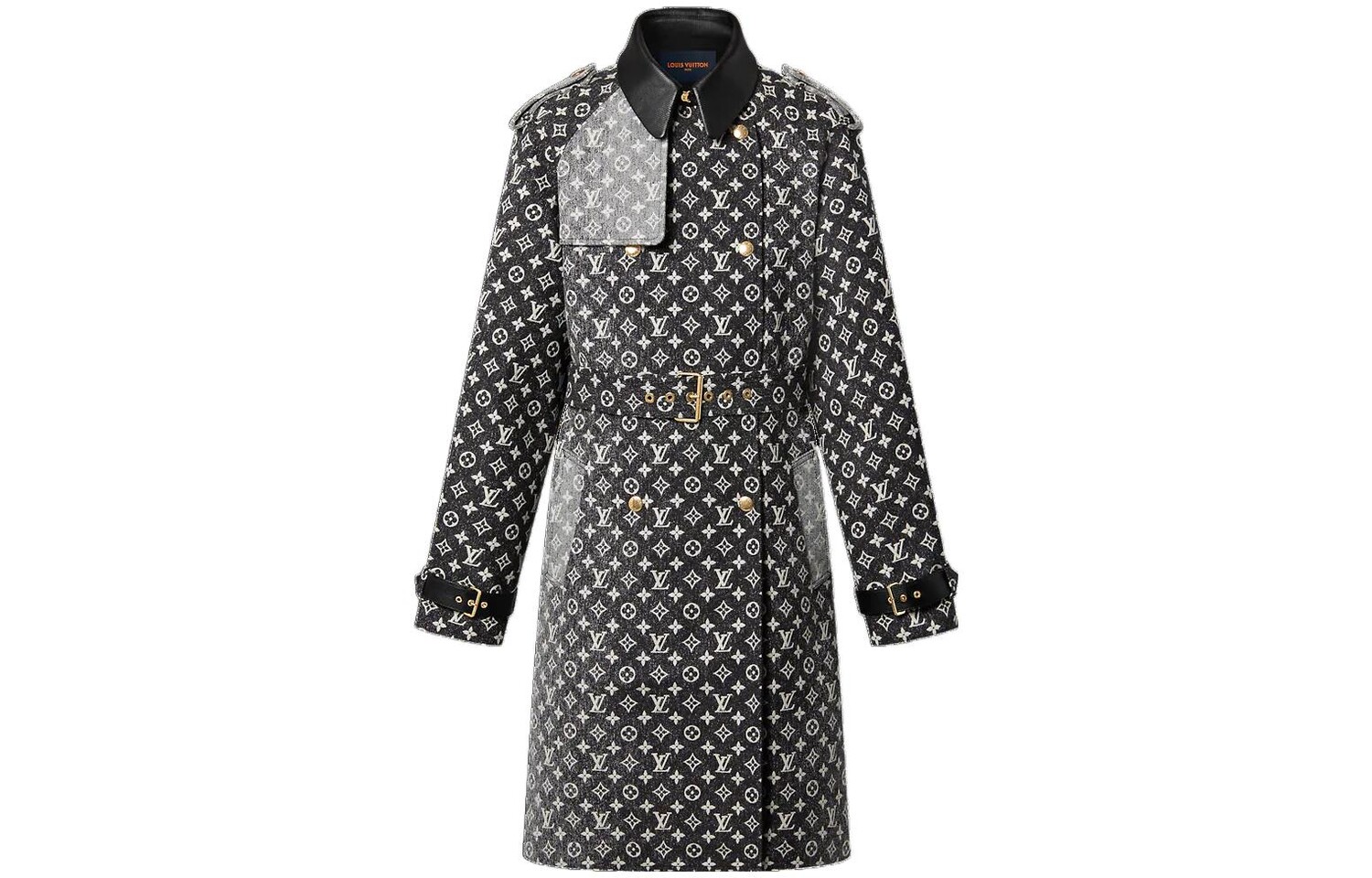 

Женский тренч Louis Vuitton, черный
