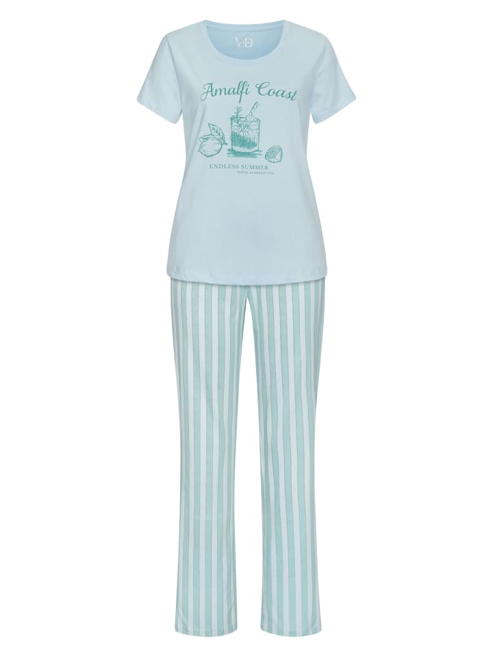 

VIVANCE DREAMS Пижама в сине-белую полоску