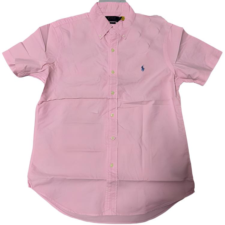 

Футболка поло мужская розовая Polo Ralph Lauren