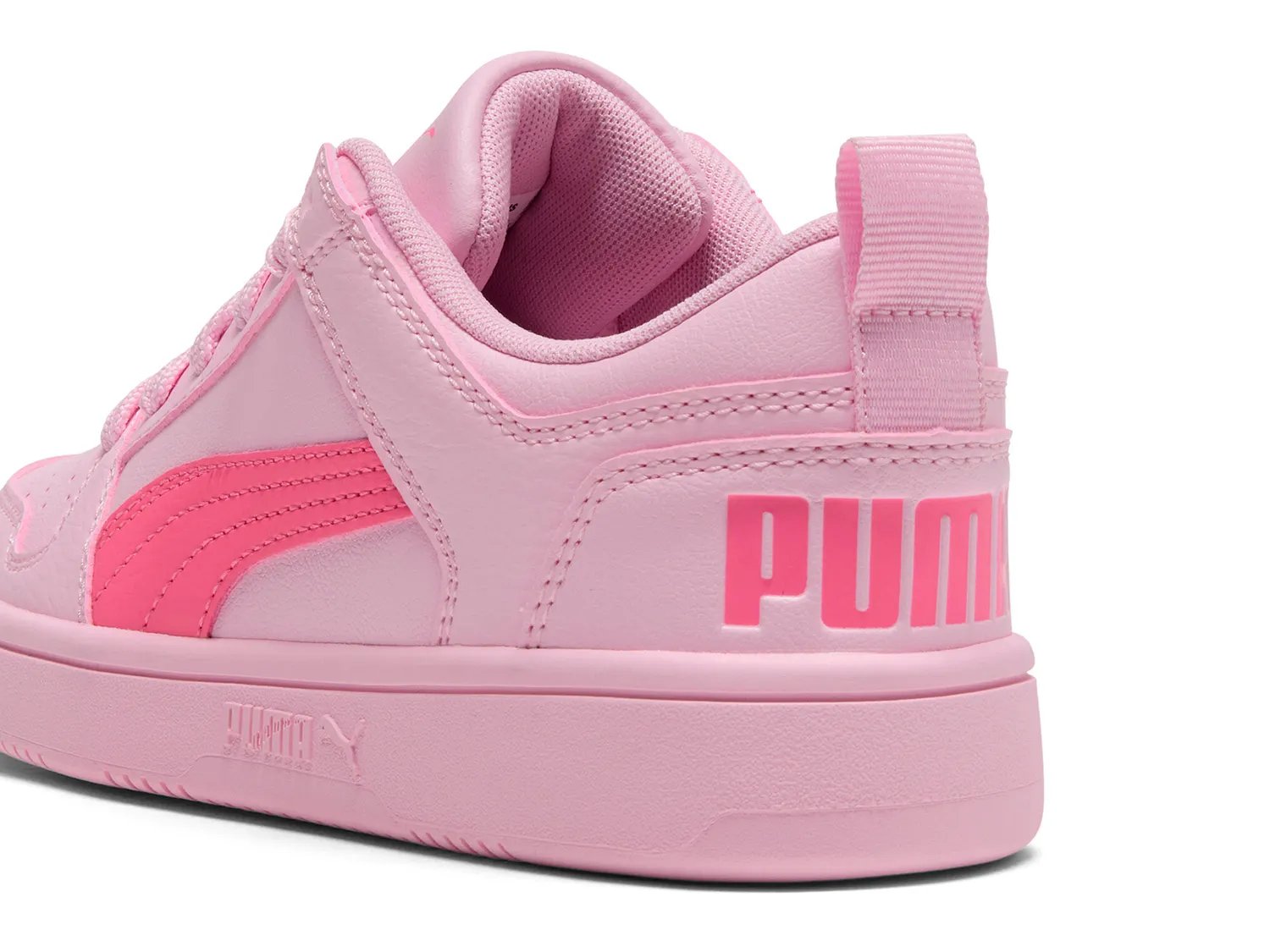 Кроссовки Puma Rebound Layup Sneaker - Kids', светло-розовый — фото 2
