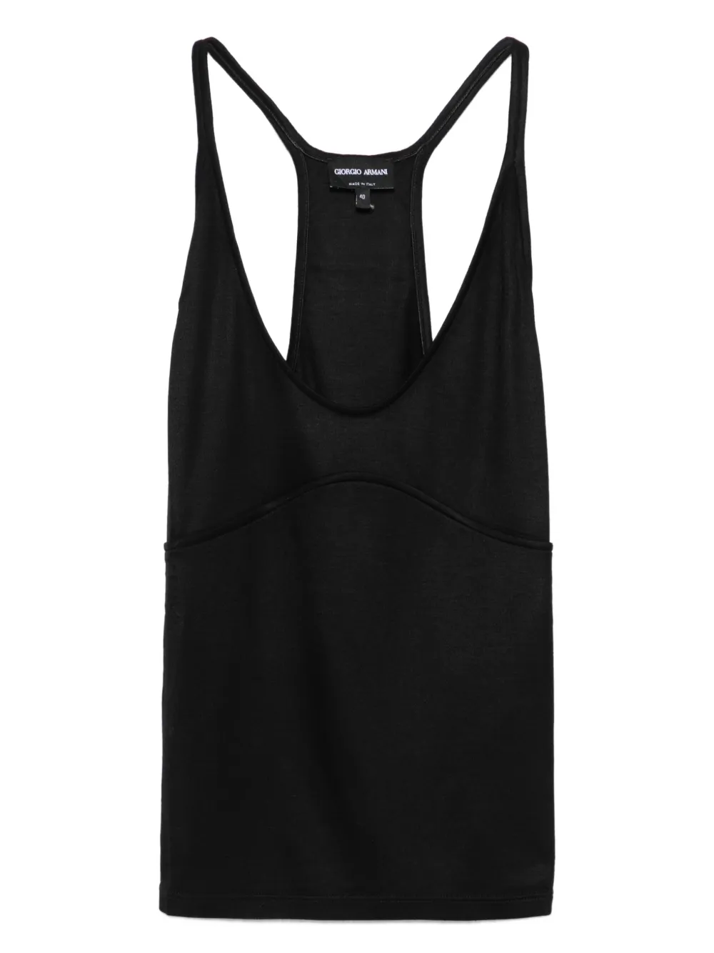 

Спортивный топ GIORGIO ARMANI, черный