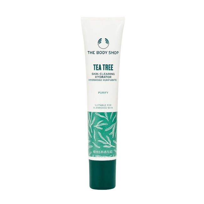 

Очищающий увлажняющий крем для лица с маслом чайного дерева The Body Shop, 40 мл
