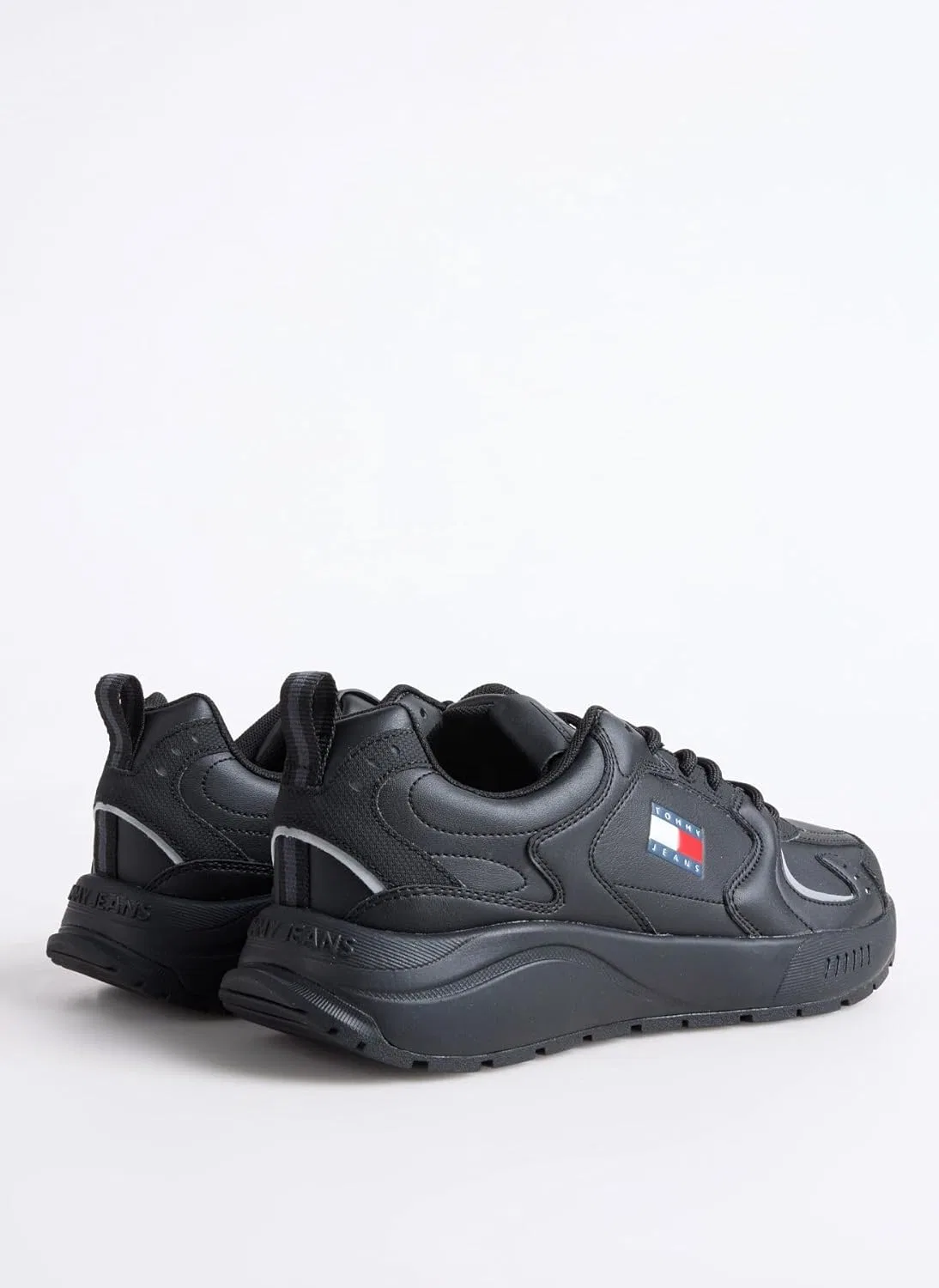 Кроссовки Tommy Jeans Herren Runner с логотипом, Black (Black) — фото 3