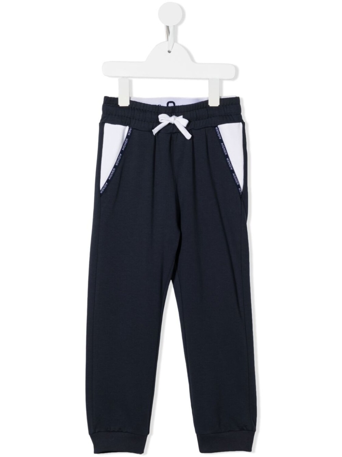 

Aigner Kids спортивные брюки с логотипом, синий