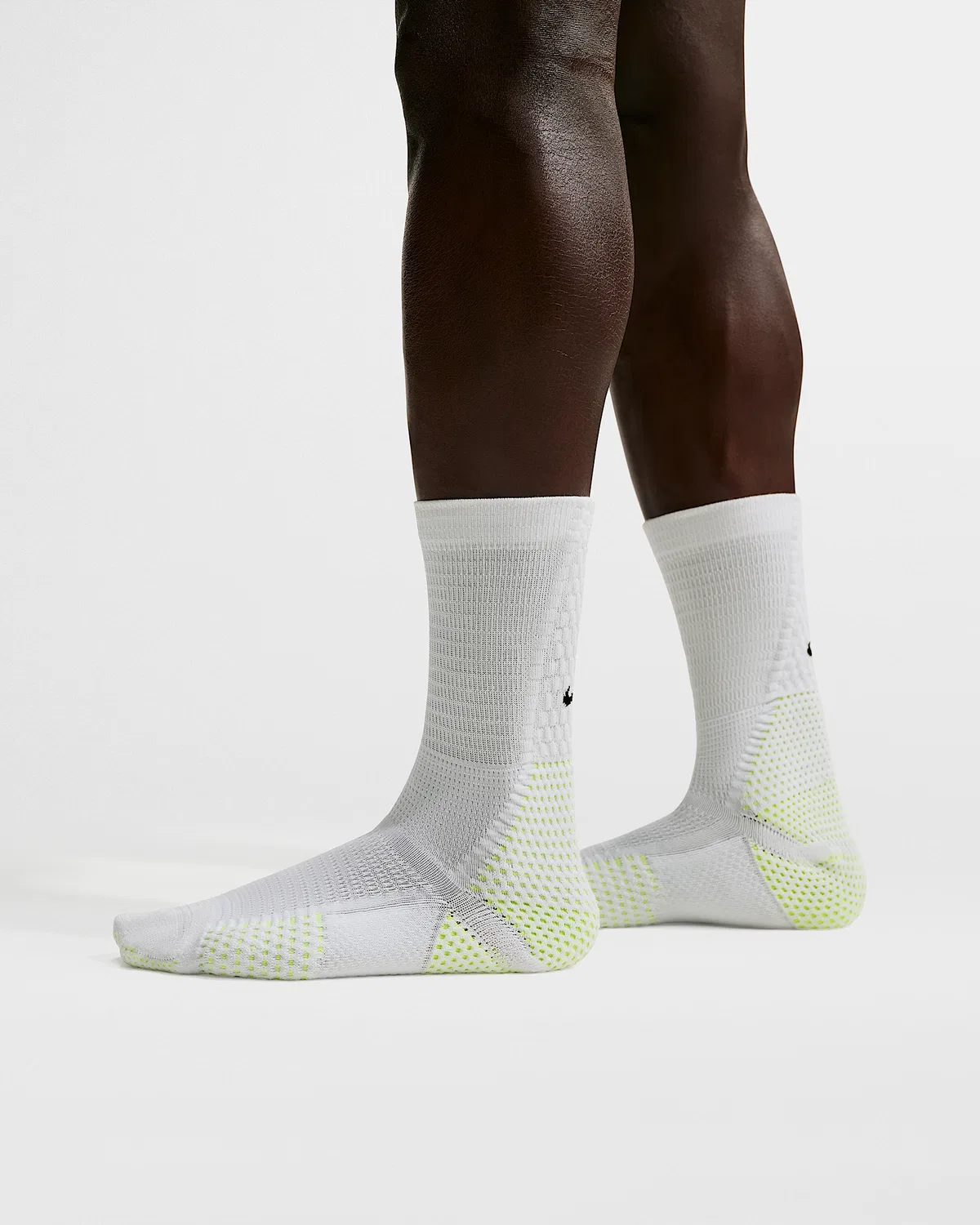 Dri-FIT ADV Cushioned Crew Socks (1 пара) Nike Unicorn, White/Volt/Black