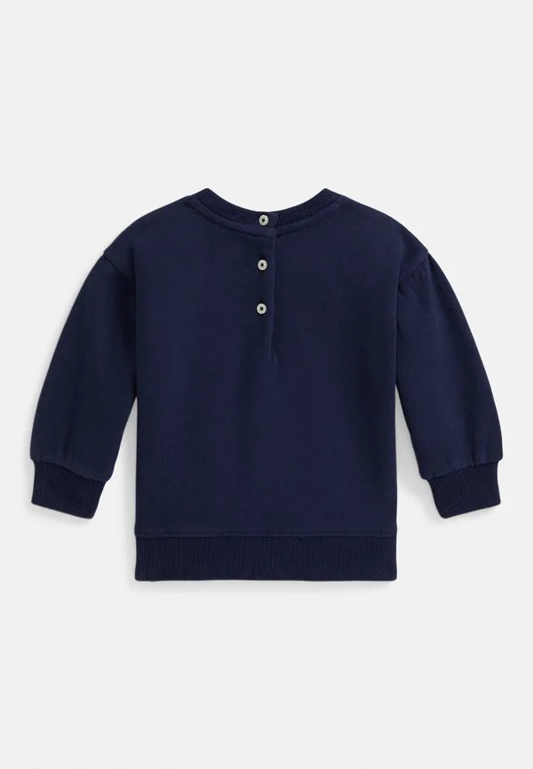 Толстовка из флиса с изображением медведя поло Polo Ralph Lauren, Newport Navy — фото 2