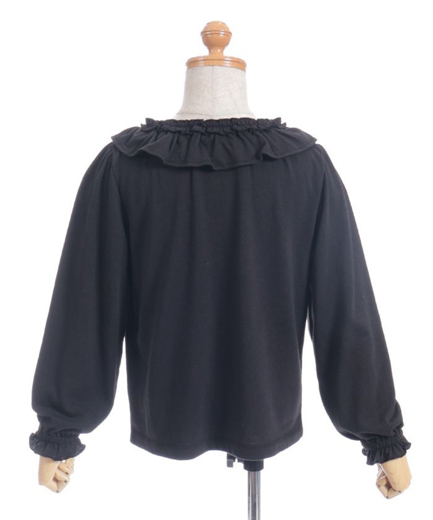 Футболка Лента*Оборки Axes Femme Kids, black — фото 4
