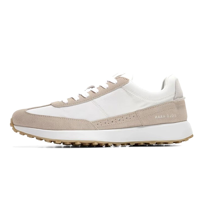 

COLE HAAN Низкие повседневные кроссовки мужские, белые, бежевые
