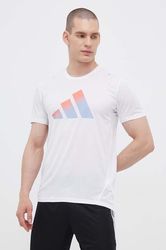 

Футболка для бега Run Icons adidas Performance, белый