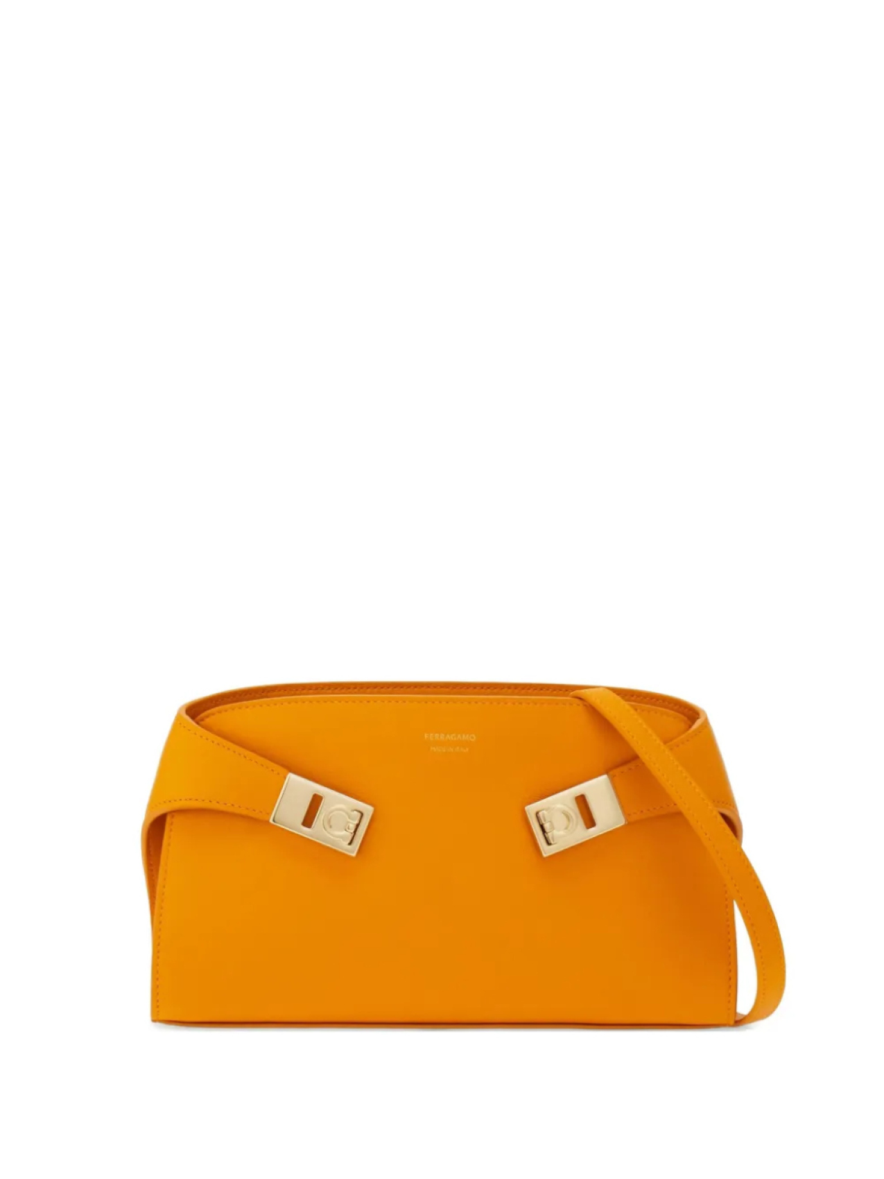 

Сумка через плечо Mini Hug Ferragamo, оранжевый